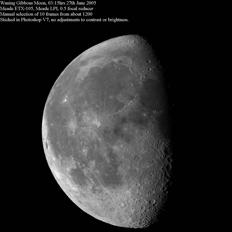 The Moon 20 Days Old