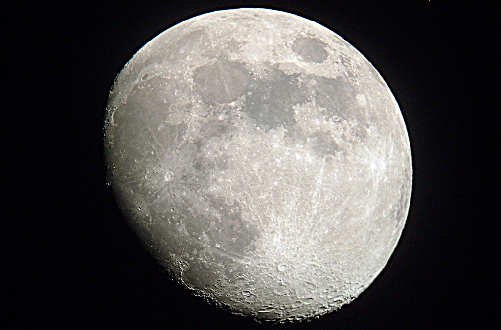 The Moon - 11 days old