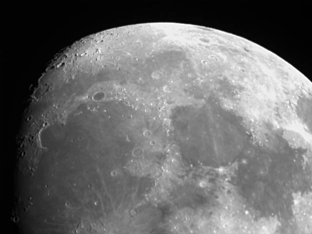 The Moon - 11 days old