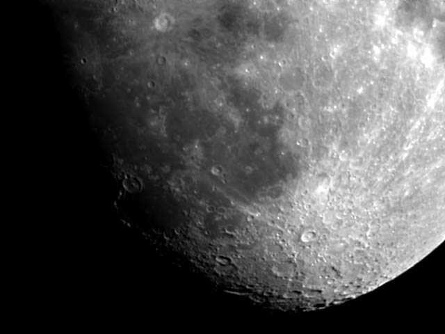 The Moon - 11 days old